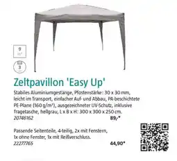Bauhaus Zeltpavillon 'Easy Up' Angebot