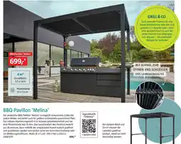 Bauhaus BBQ-Pavillon 'Melina' Angebot