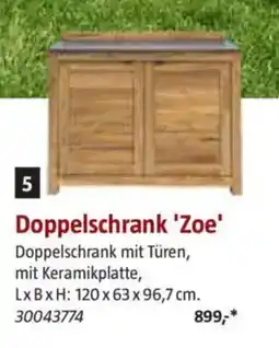 Bauhaus Doppelschrank 'Zoe' Angebot