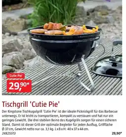 Bauhaus Tischgrill cutie pie Angebot