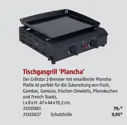 Bauhaus Tischgasgrill 'Plancha' Angebot