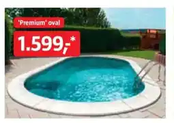 Bauhaus Stahlwand-Poolset 'Premium' Angebot