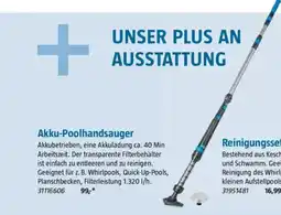 Bauhaus Akku-Poolhandsauger Angebot