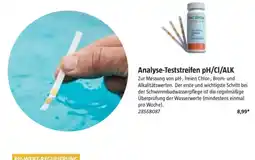 Bauhaus Analyse-Teststreifen pH/CI/ALK Angebot