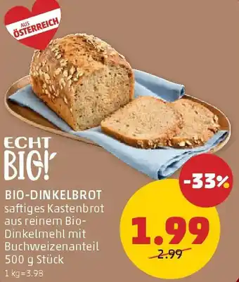 PENNY Bio-dinkelbrot Angebot