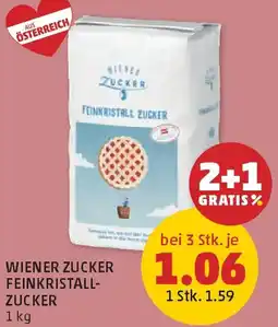 PENNY Wiener zucker feinkristall- zucker Angebot