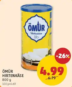 PENNY Ömür hirtenkäse Angebot