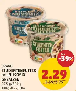 PENNY Bravo studentenfutter od. nussmix gesalzen Angebot