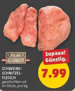 PENNY Schweins- schnitzel- fleisch Angebot