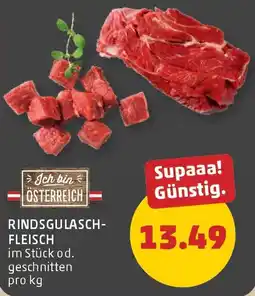 PENNY Rindsgulasch- fleisch Angebot