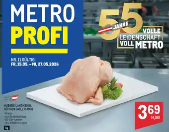 Metro Hubers landhendl hühner grillfertig Angebot