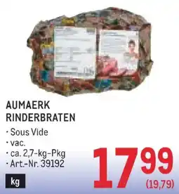 Metro Aumaerk rinderbraten Angebot