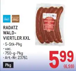 Metro Radatz wald- viertler xxl Angebot