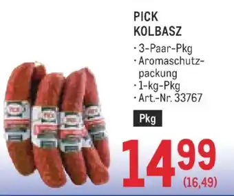 Metro Pick kolbasz Angebot