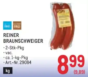 Metro Reiner braunschweiger Angebot