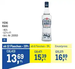 Metro Yeni raki Angebot