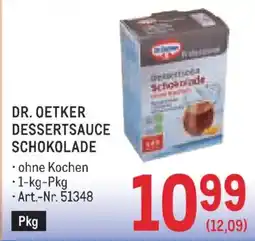 Metro Dr. oetker dessertsauce schokolade Angebot
