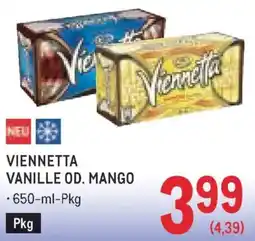 Metro Viennetta vanille od. mango Angebot