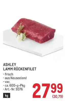 Metro Ashley lamm rückenfilet Angebot
