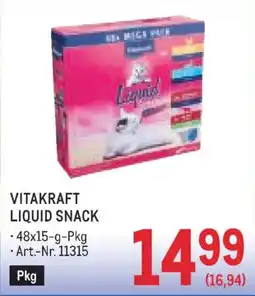 Metro Vitakraft liquid snack Angebot