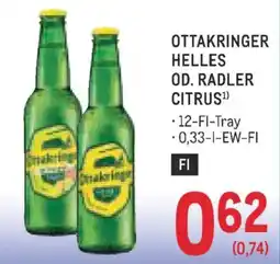 Metro Ottakringer helles od. radler citrus Angebot