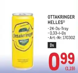 Metro Ottakringer helles Angebot