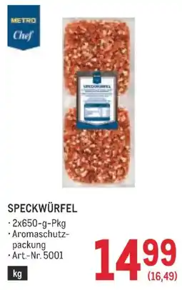 Metro Speckwürfel Angebot