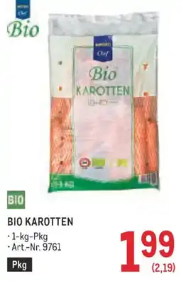 Metro Bio karotten Angebot