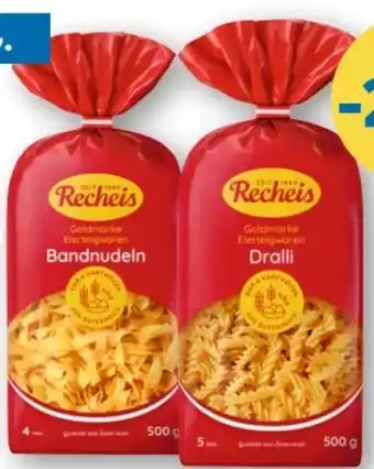 T&G Recheis Goldmarke Teigwaren Angebot