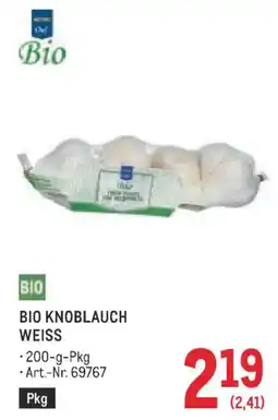 Metro Bio knoblauch weiss Angebot