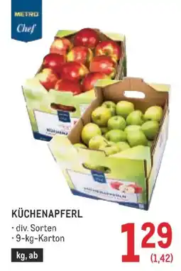 Metro Küchenapferl Angebot