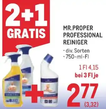 Metro Mr. proper professional reiniger Angebot