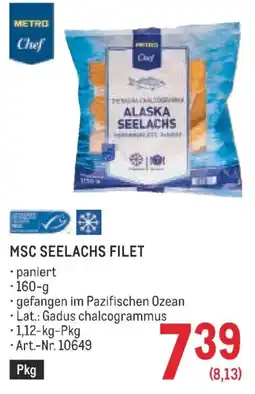 Metro Msc seelachs filet Angebot