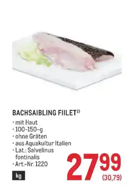 Metro Bachsaibling fiilet Angebot
