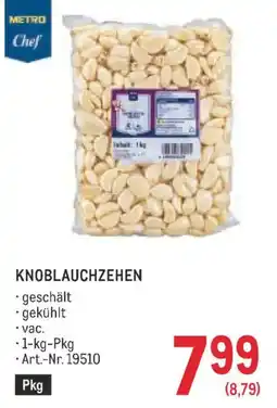 Metro Knoblauchzehen Angebot