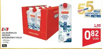Metro Salzburgmilch premium bergbauern h-milch Angebot