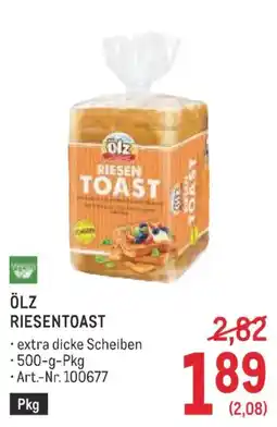 Metro Ölz riesentoast Angebot