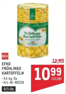 Metro Efko frühlings kartoffeln Angebot