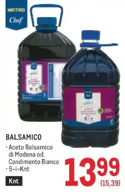 Metro Balsamico Angebot