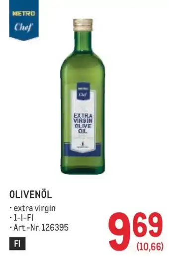 Metro Olivenöl Angebot
