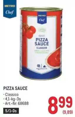 Metro Pizza sauce Angebot