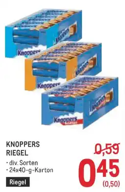 Metro Knoppers riegel Angebot