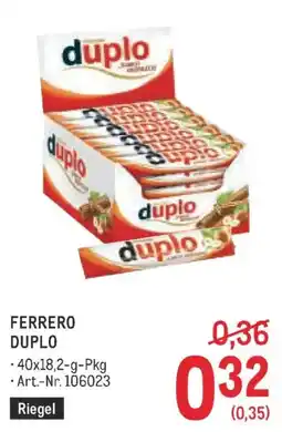 Metro Ferrero duplo Angebot