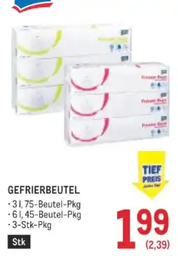 Metro Gefrierbeutel Angebot