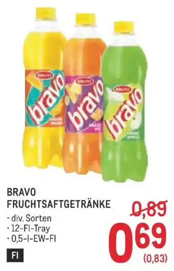 Metro Bravo fruchtsaftgetränke Angebot
