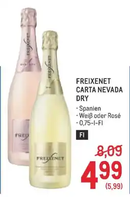 Metro Freixenet carta nevada dry Angebot