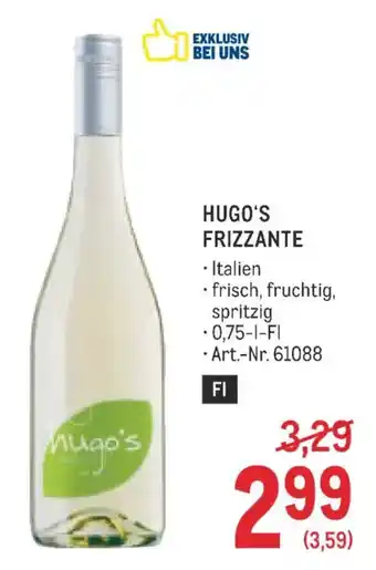 Hugo's frizzante