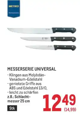 Metro Messerserie universal Angebot