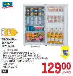 Metro Tischkühl- schrank tlw8650e Angebot