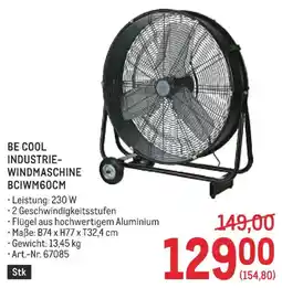 Metro Be cool industrie- windmaschine bciwm60cm Angebot